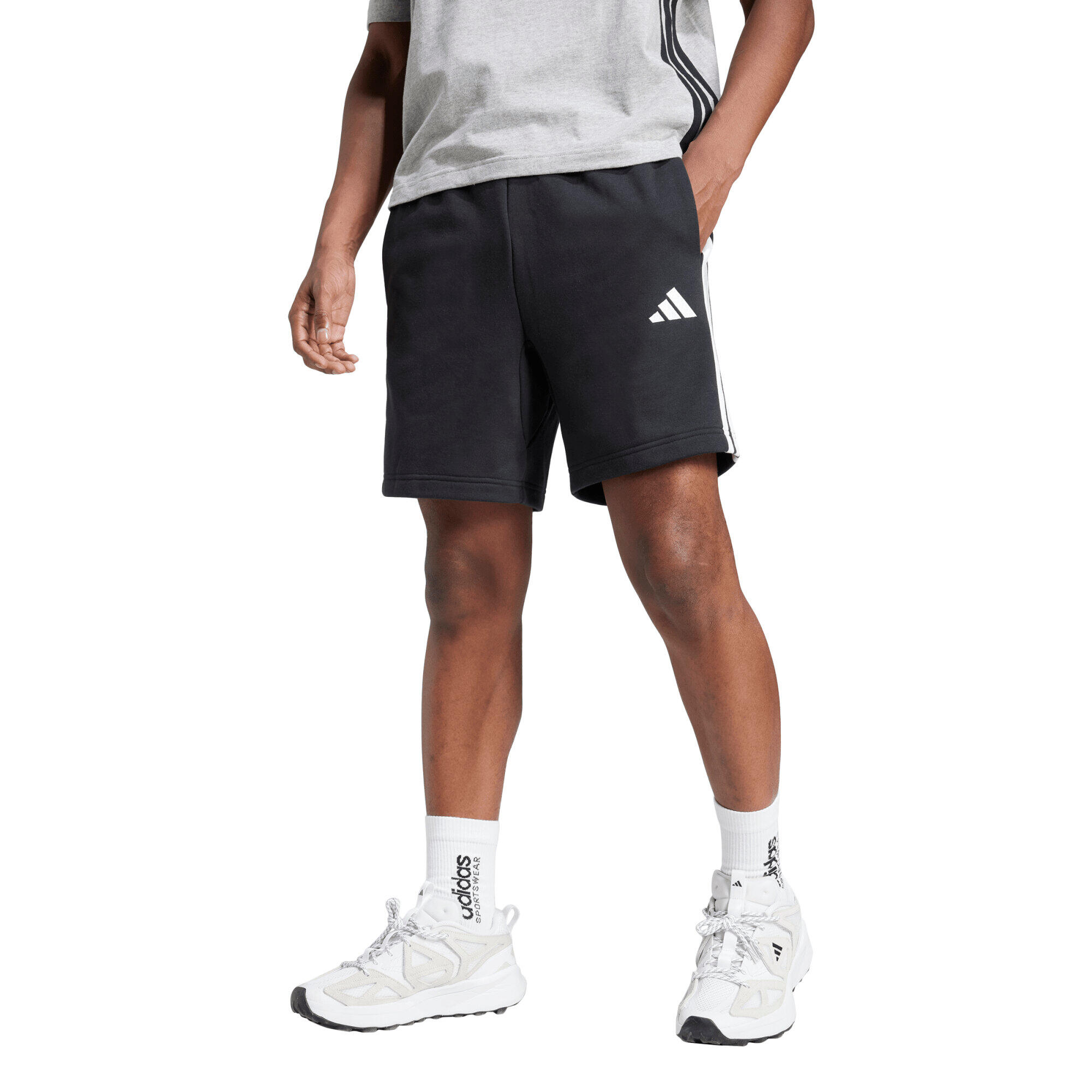 Short De Sport Adidas M 3S Ft Adulte 6/6