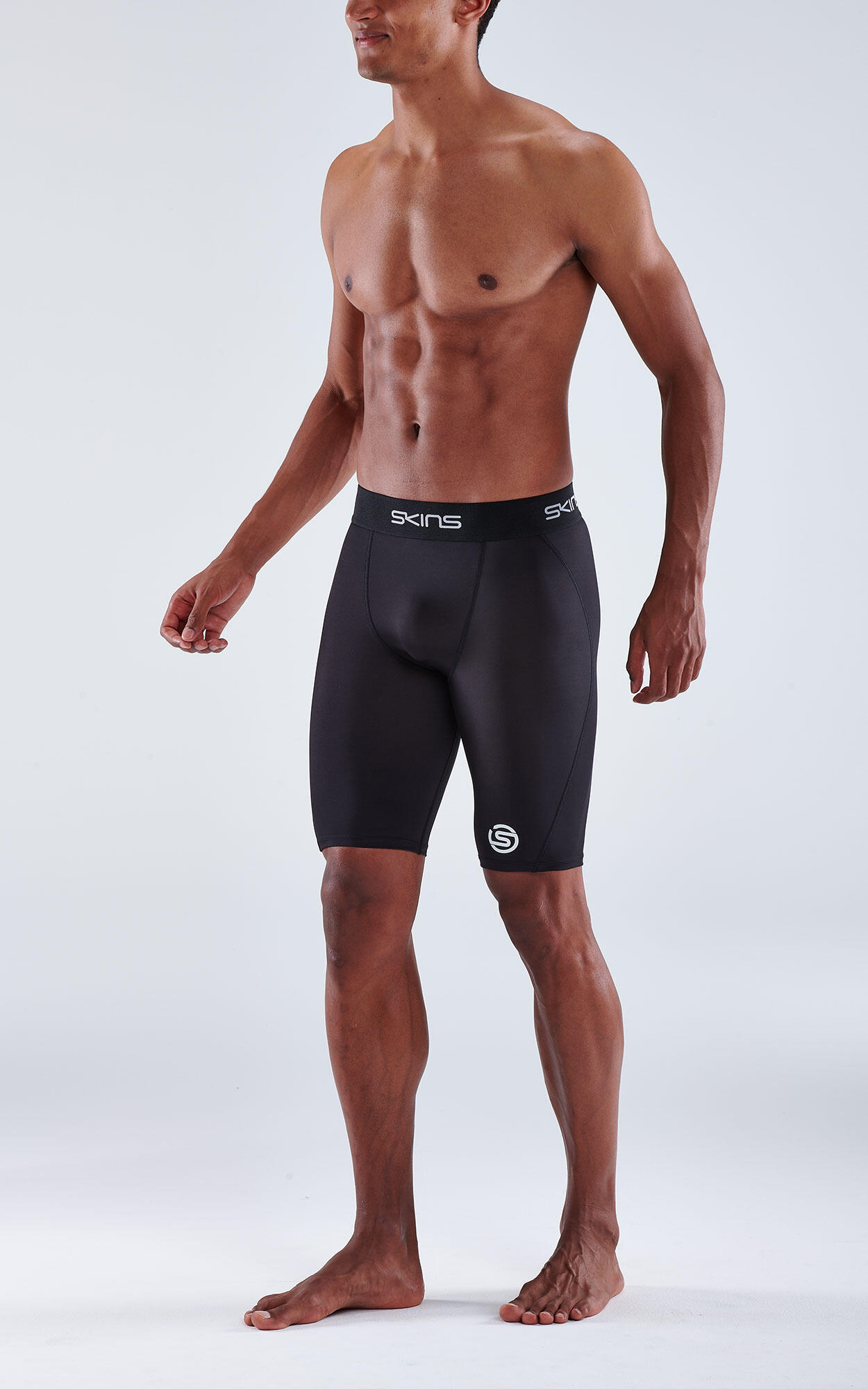 SHORT COMPRESSION LONG SKINS NOIR 4/5