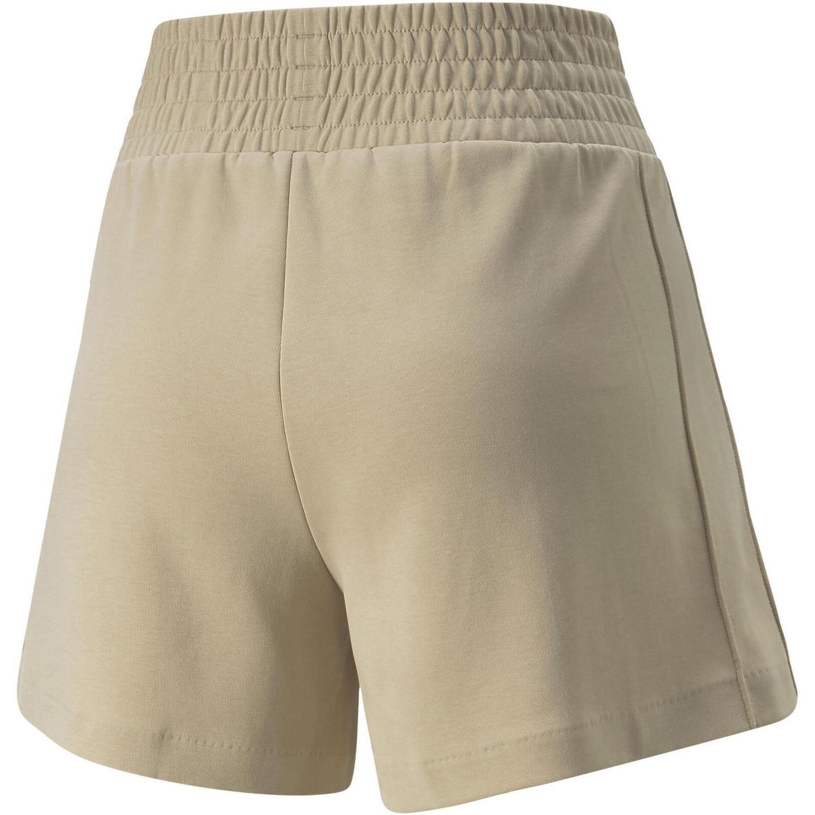 Shorts Puma T7, Beige, Femmes 2/5