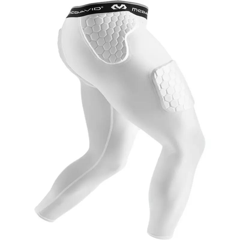 Mcdavid - Legging De Protection Mcdavid Hexpad Thudd 5 Pads 3/4 Blanc - Legging - Blanc - 52 2xl - Decathlon