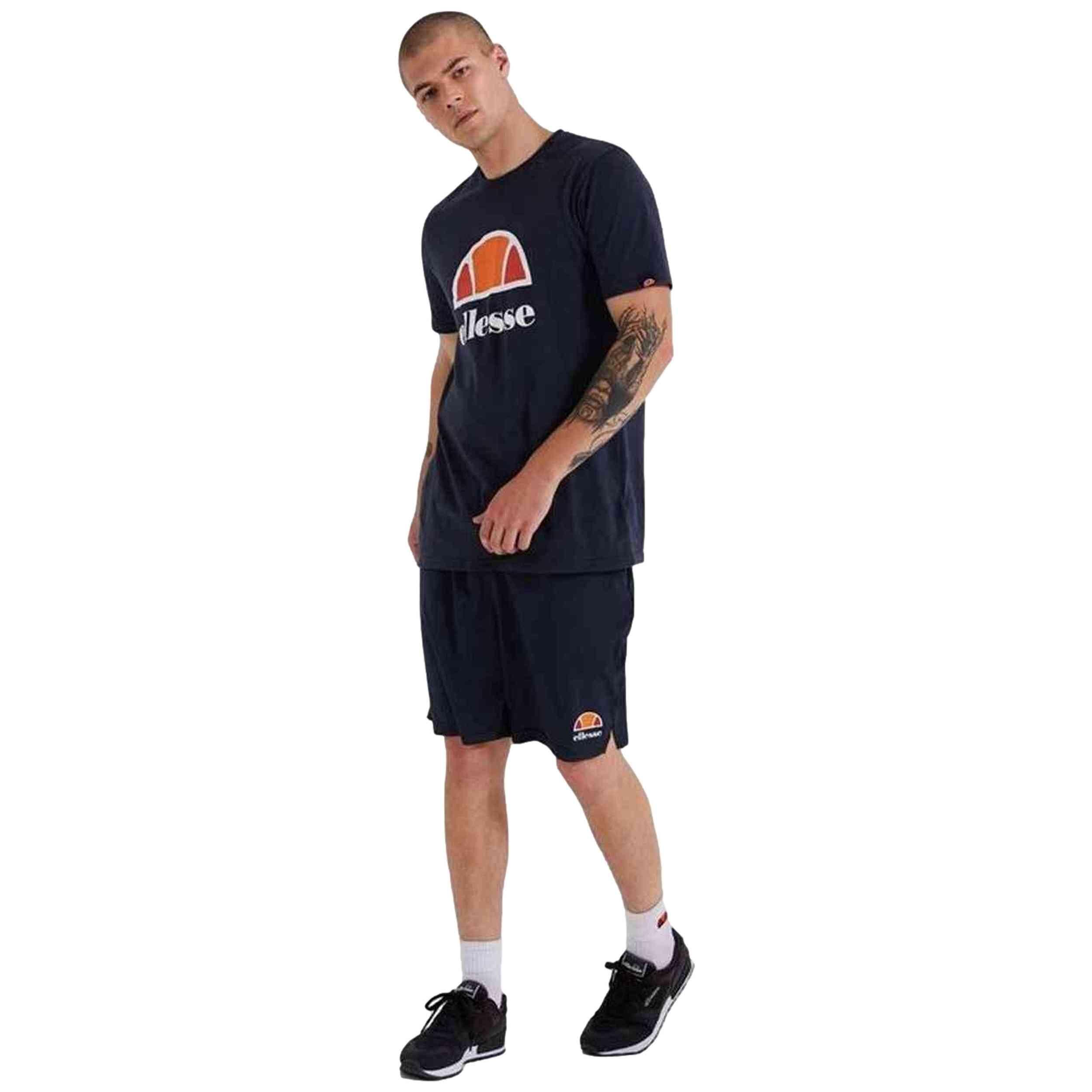 Short de Sport pour Homme Ellesse Vivaldi Bleu foncé 3/4