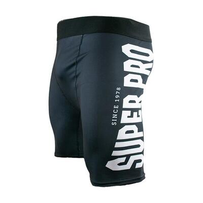 Super pro combat gear compression short zwart/wit