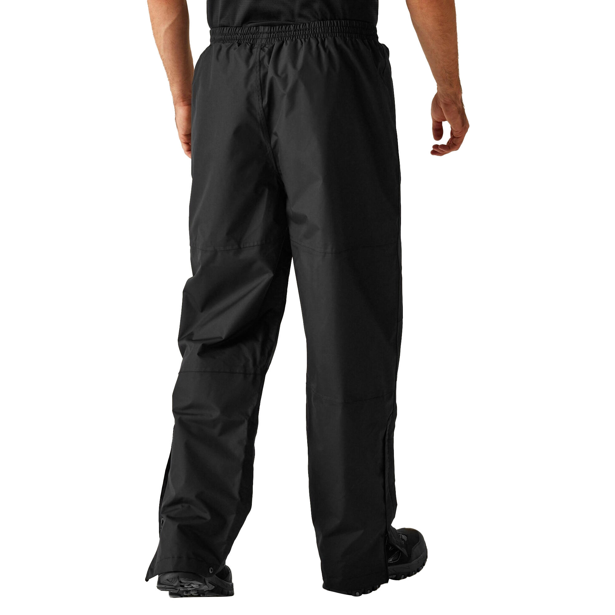 Pantalones Diseño Impermeable para Hombre Negro 3/5