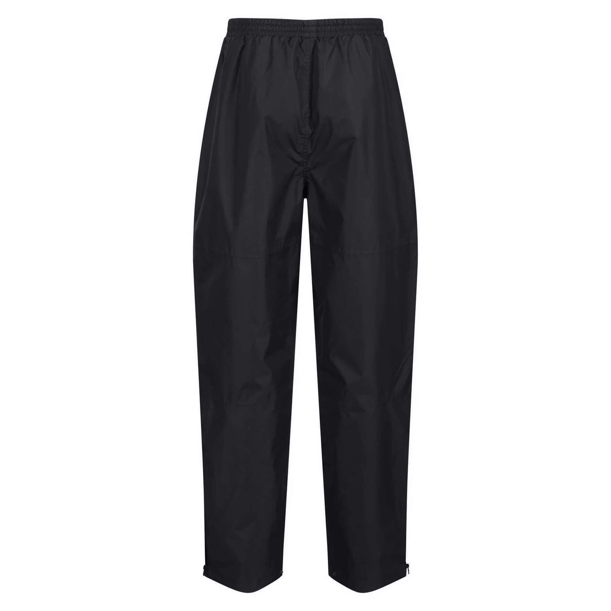 Pantalones Diseño Impermeable para Hombre Negro 2/5