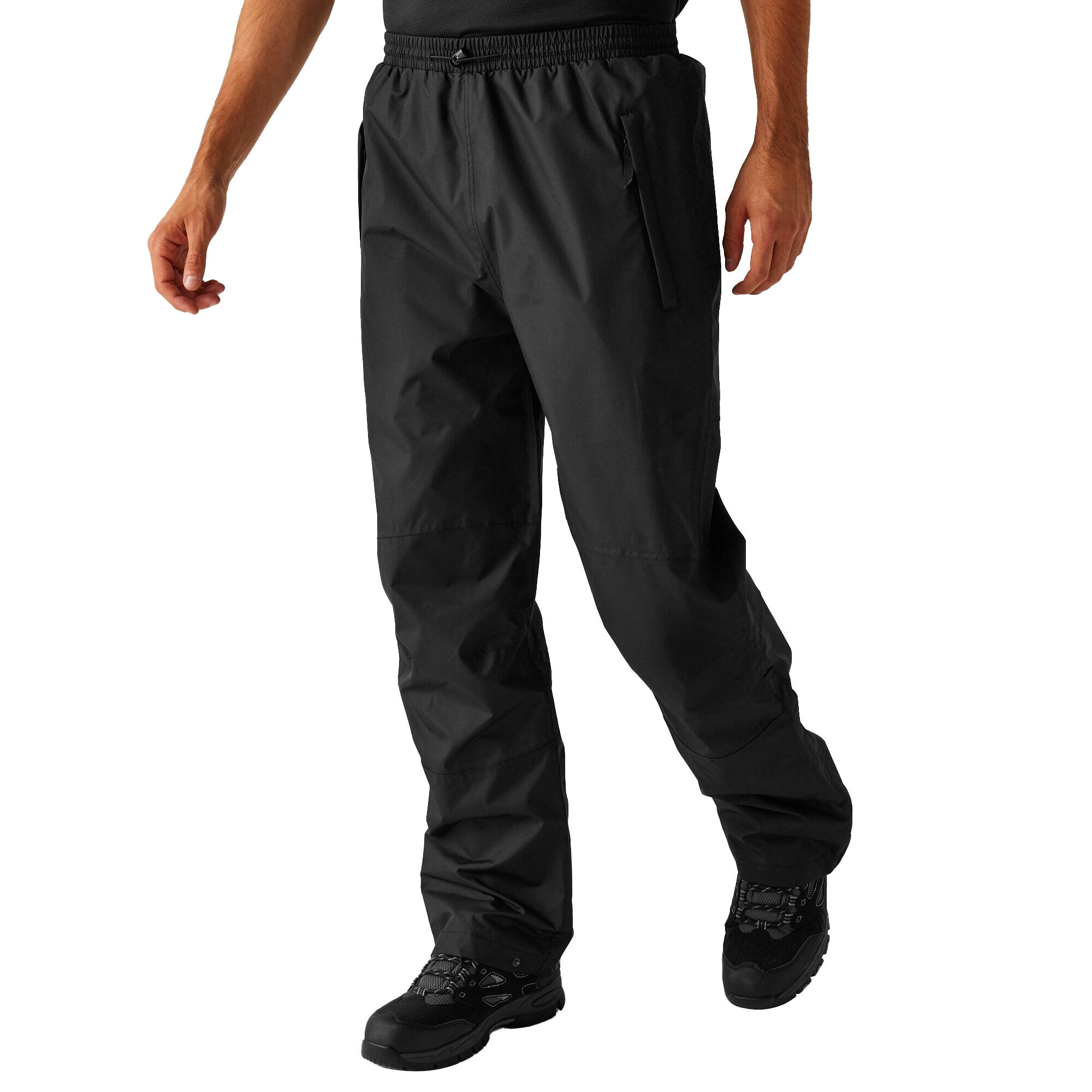 Pantalones Diseño Impermeable para Hombre Negro 4/5
