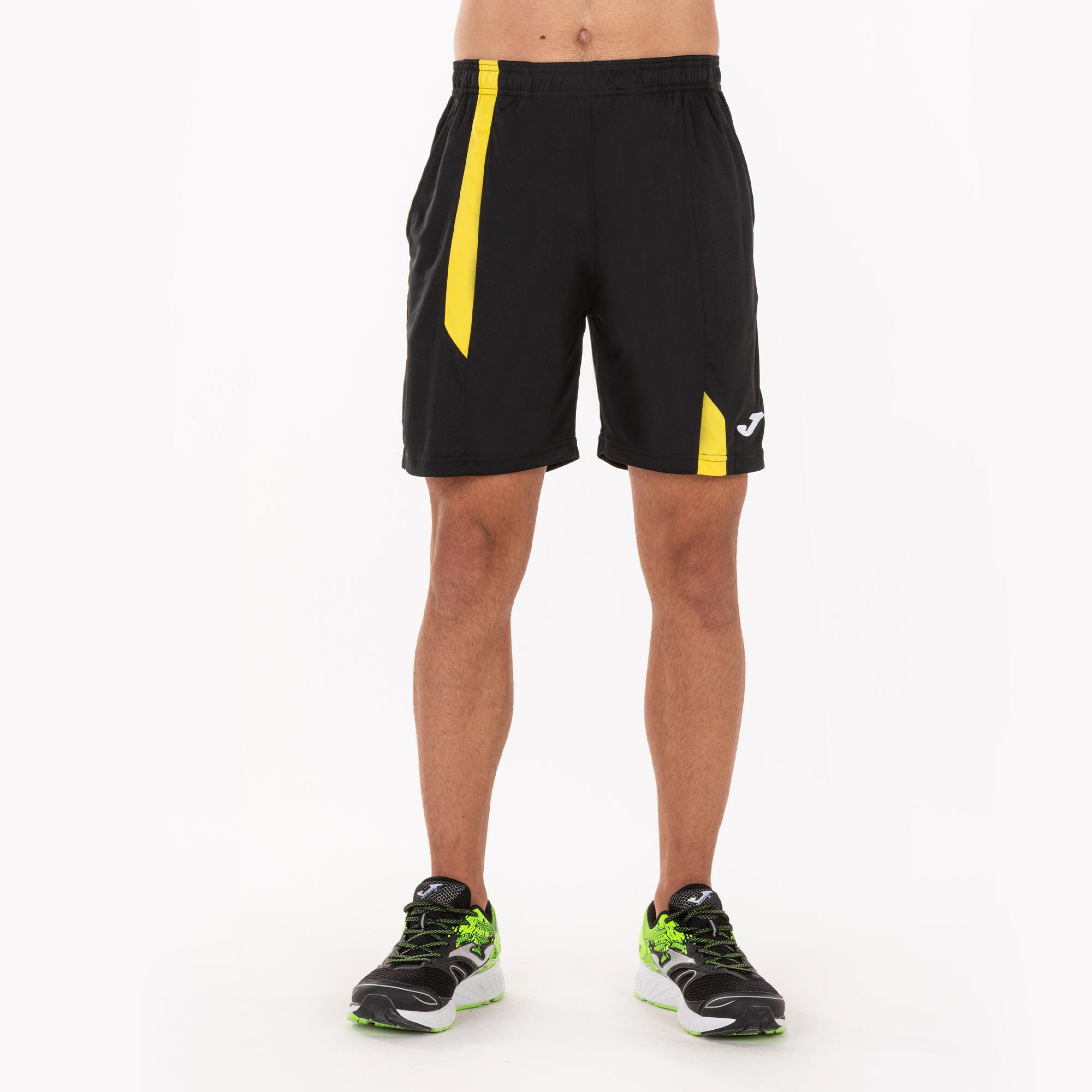 Bermuda Homme Joma Supernova noir jaune 2/5
