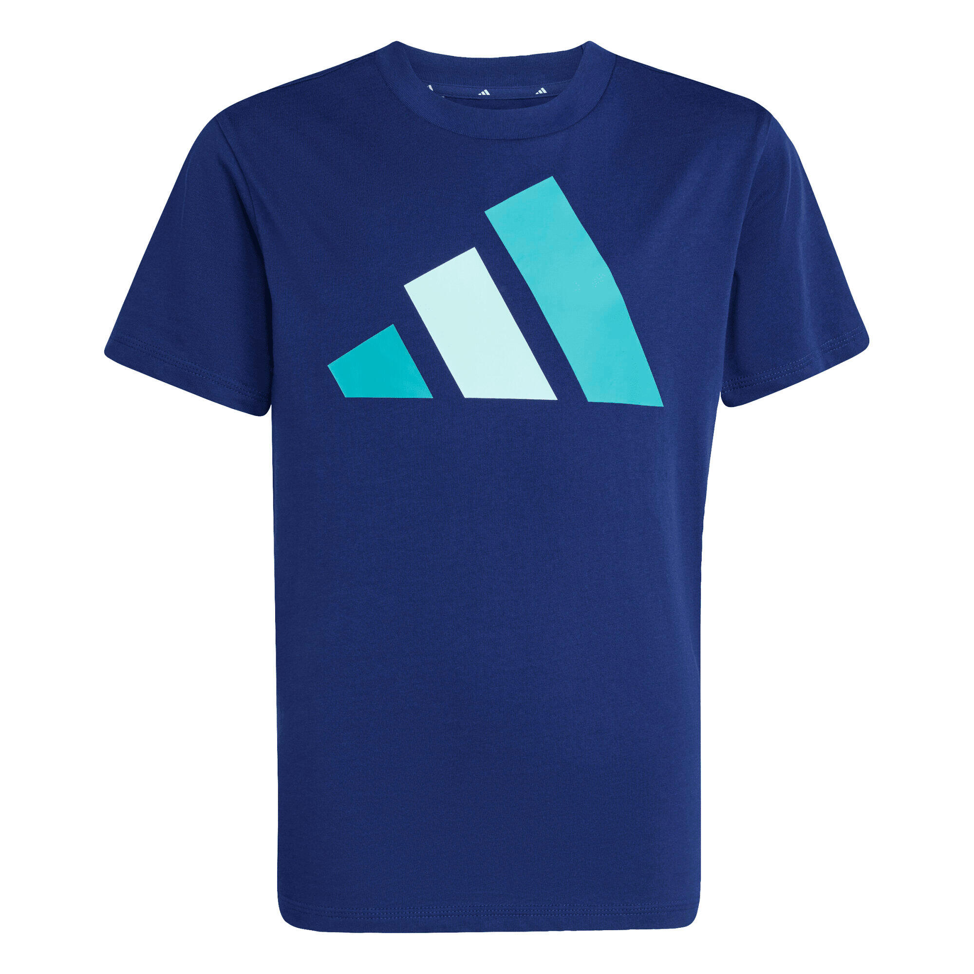 Adidas - T-shirt Adidas Sport J Bl Tee 160 Enfant - T-shirt Manches Courtes - Bleu - Decathlon