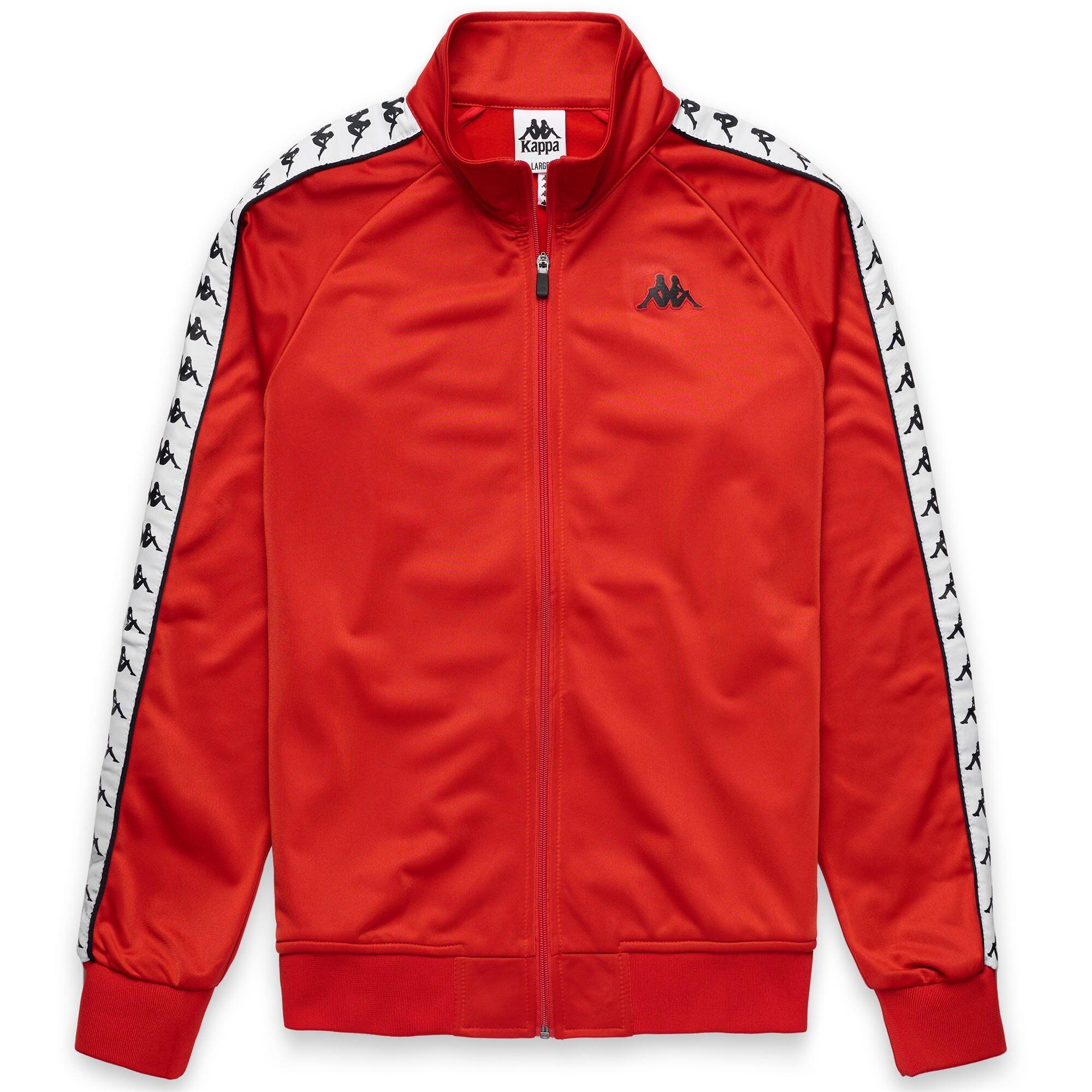 Cappuccio Felpa Felpa Kappa Uomo Zalando Hot Kappa Red And Black
