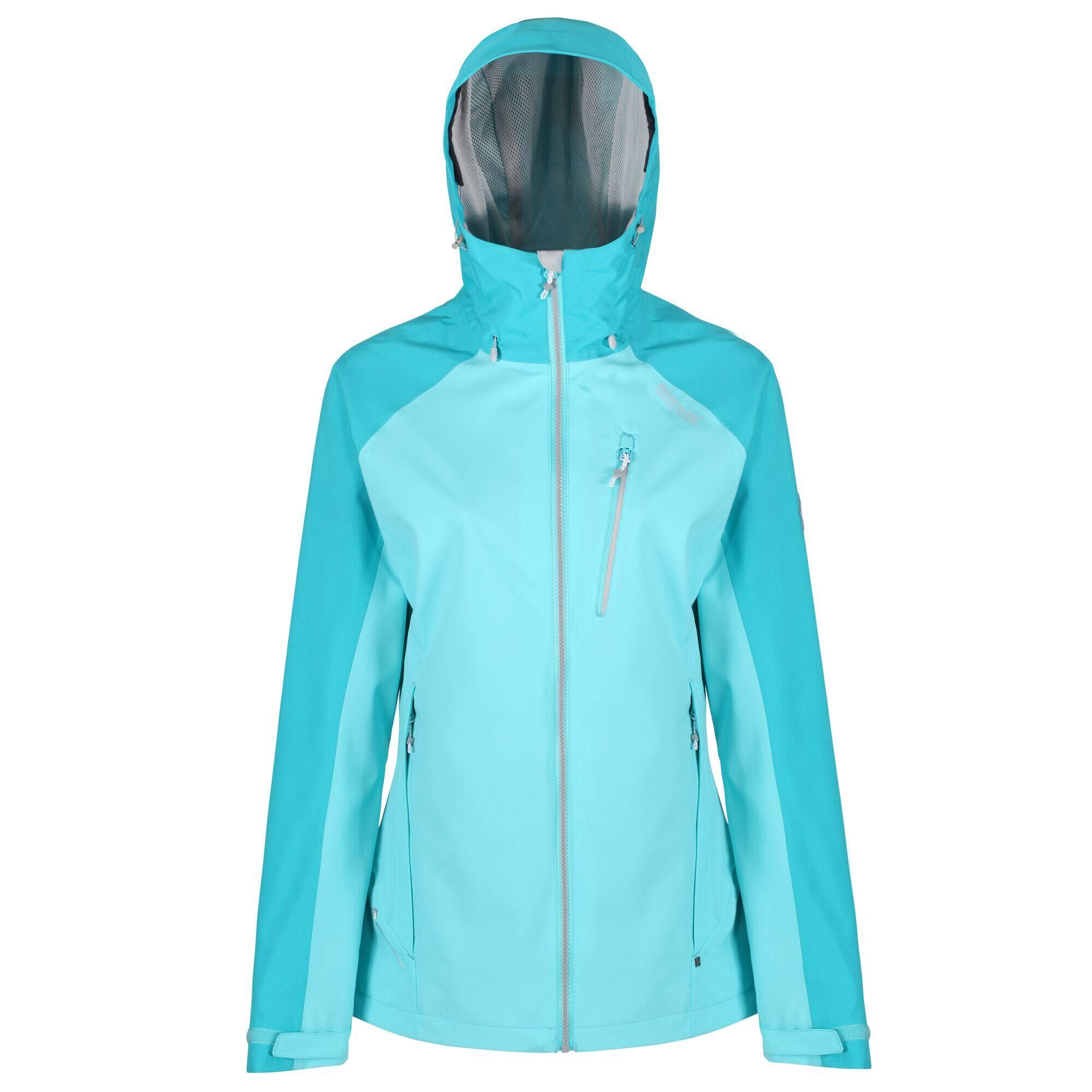 REGATTA Womens/Ladies Birchdale Waterproof Shell Jacket (Horizon/Aqua)