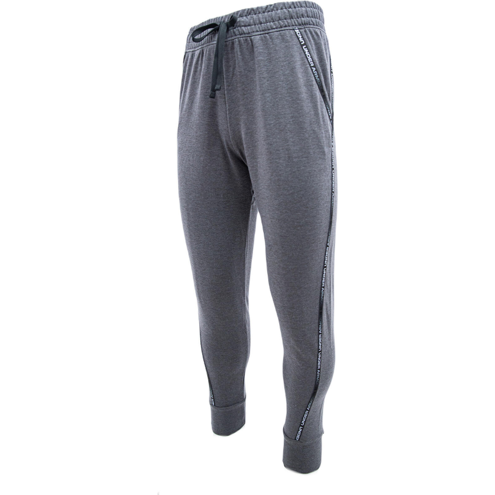 Pantalon Under Armour Rival Terry, Gris, Femmes 5/5