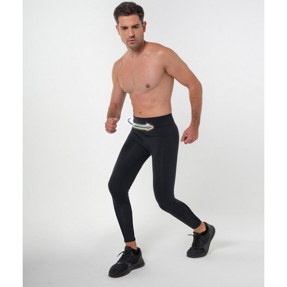 Mallas leggings Hombre Negro 2/4