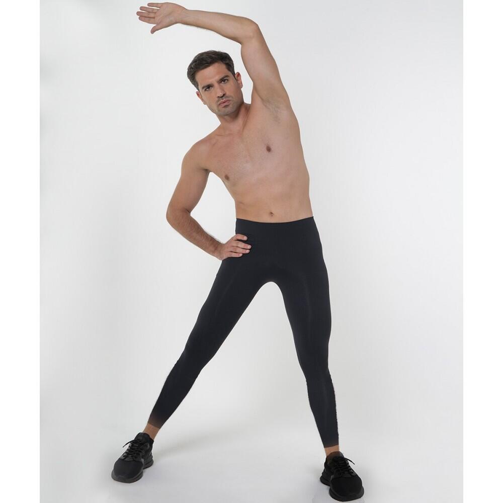 Mallas leggings Hombre Negro 4/4