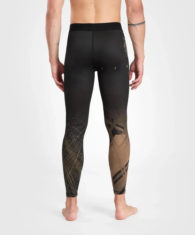 Leggings Venum para hombre, modelo Gorilla Jungle, color negro arena, talla L 3/6