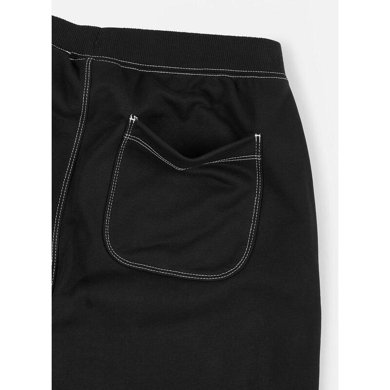 Pantaloni scurti barbati Converse Chuck Taylor Script Short, Negru