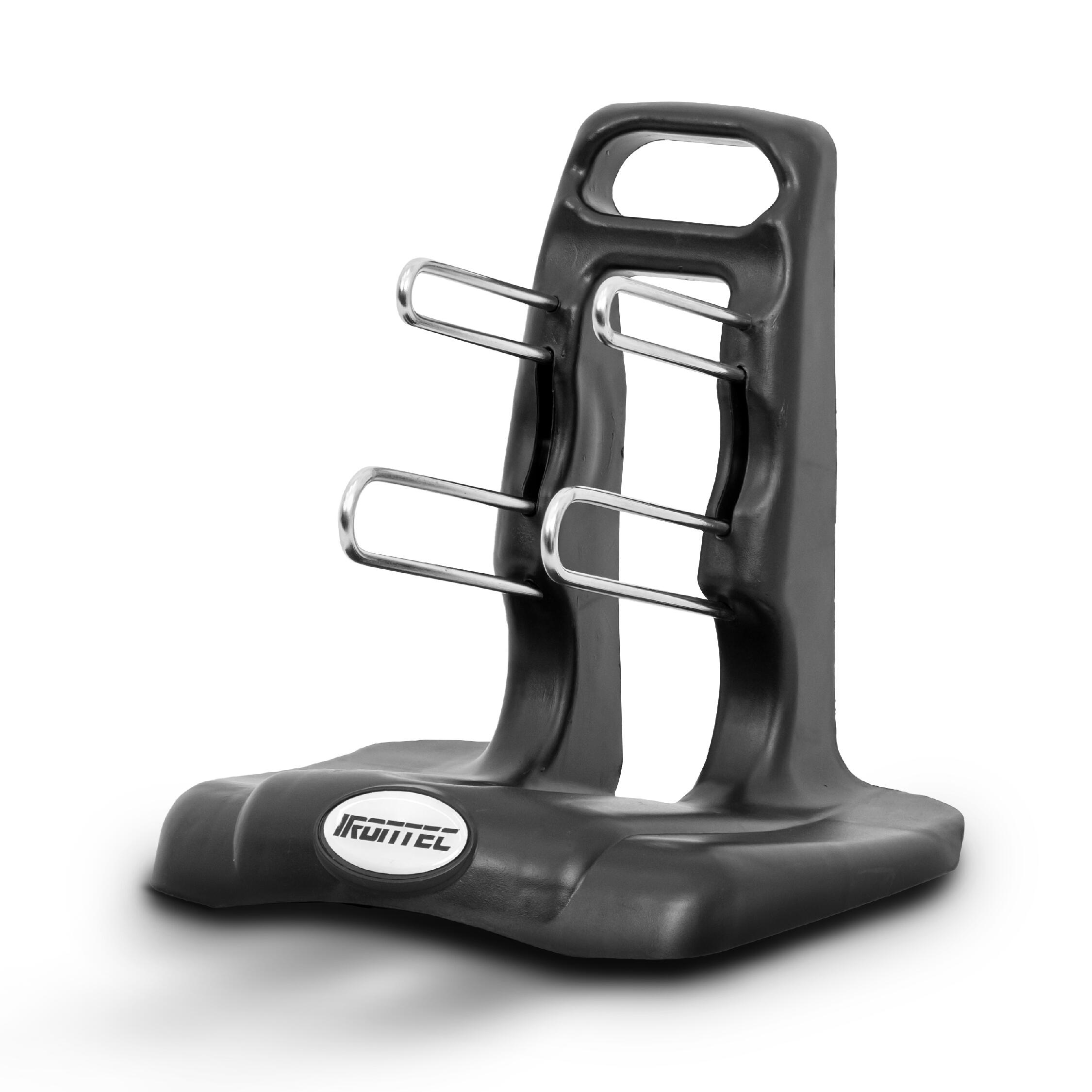 3-Tier Dumbbell Rack L-Shape (with Handle) - IRONTEC