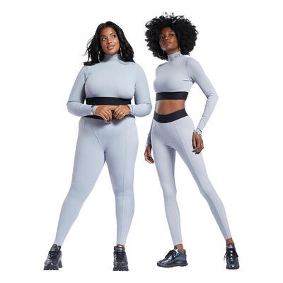 Dames legging reebok classics cardi b thick