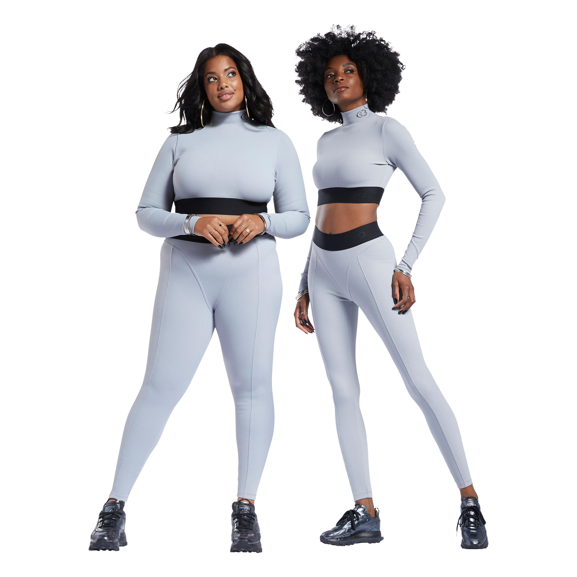 Reebok - Legging Femme Reebok Classics Cardi B Thick - Legging - Gris - 38 S - Decathlon