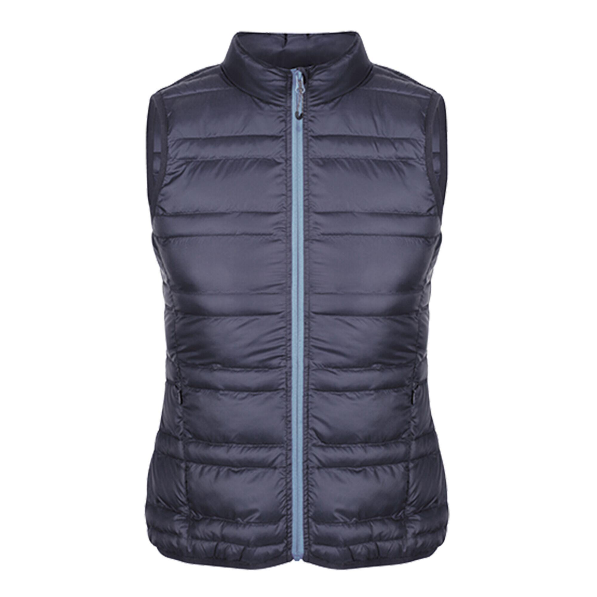 Colete térmico térmico mulher azul marinho / azul francês
