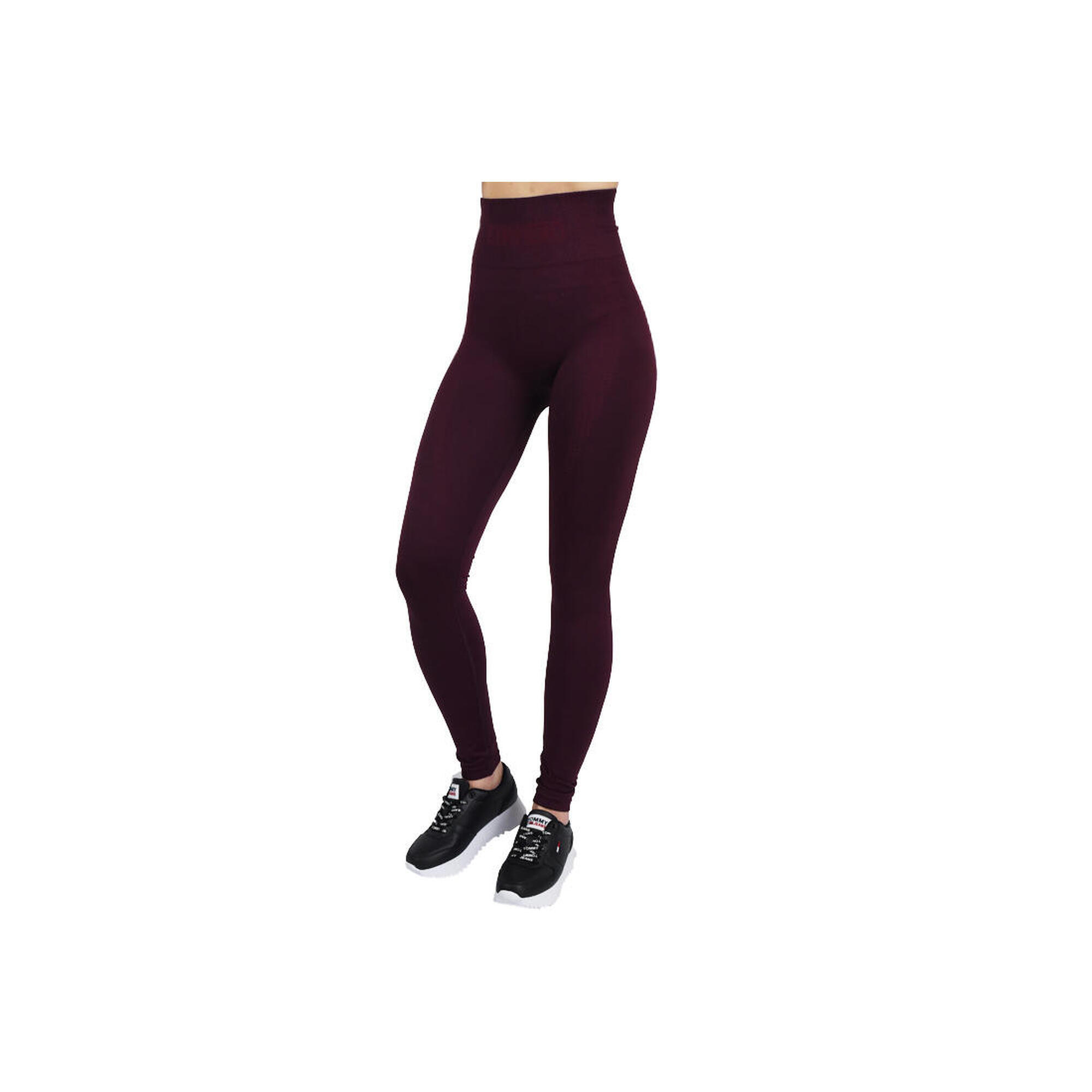 Gym Hero - Legging Pour Femmes Gymhero Push Up Leggings - Legging - Marron|rouge - 38 S - Decathlon