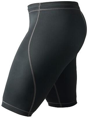 Pantalones cortos de compresión QD - Hombres - Negro 3/4