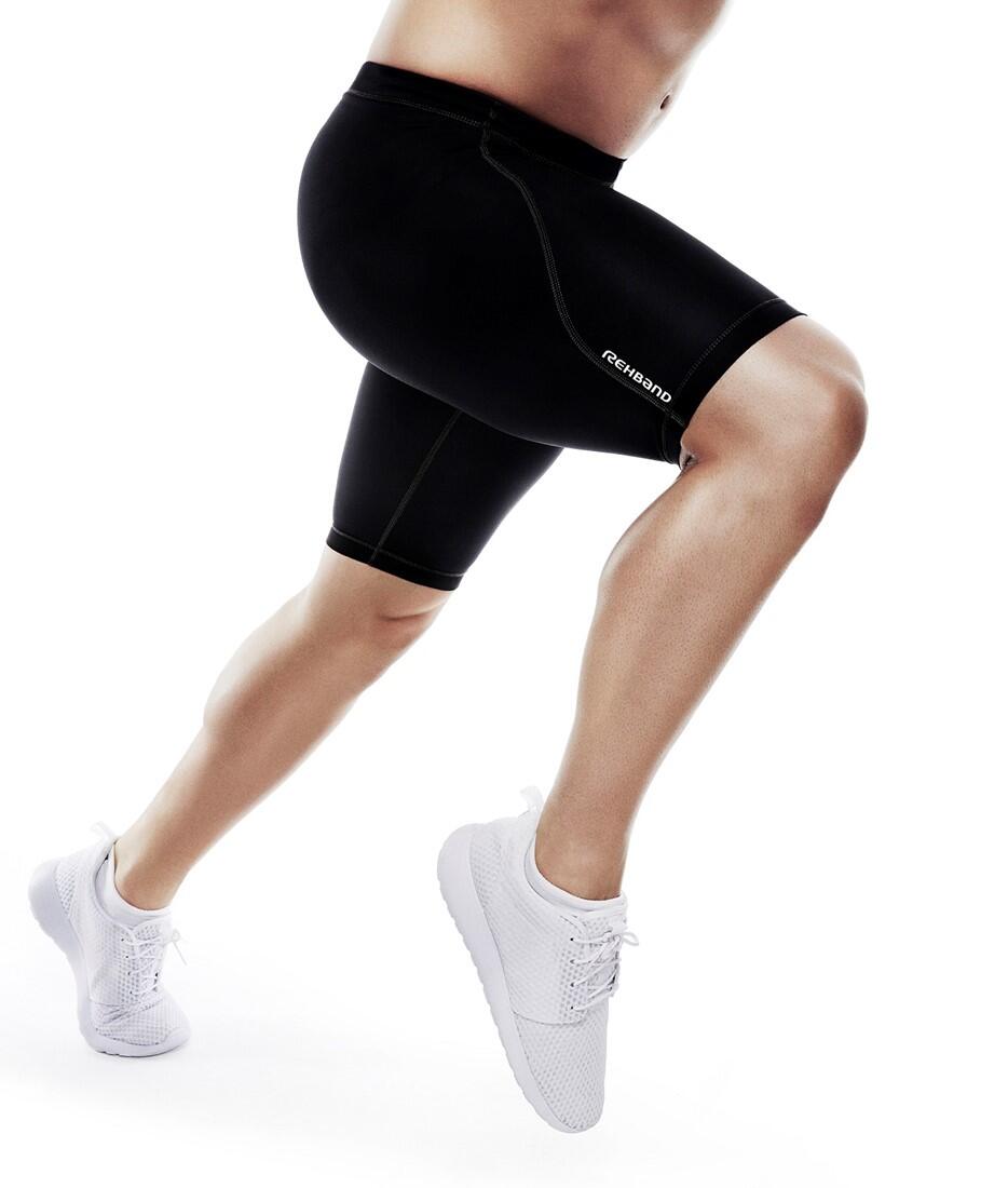 Pantalones cortos de compresión QD - Hombres - Negro 4/4