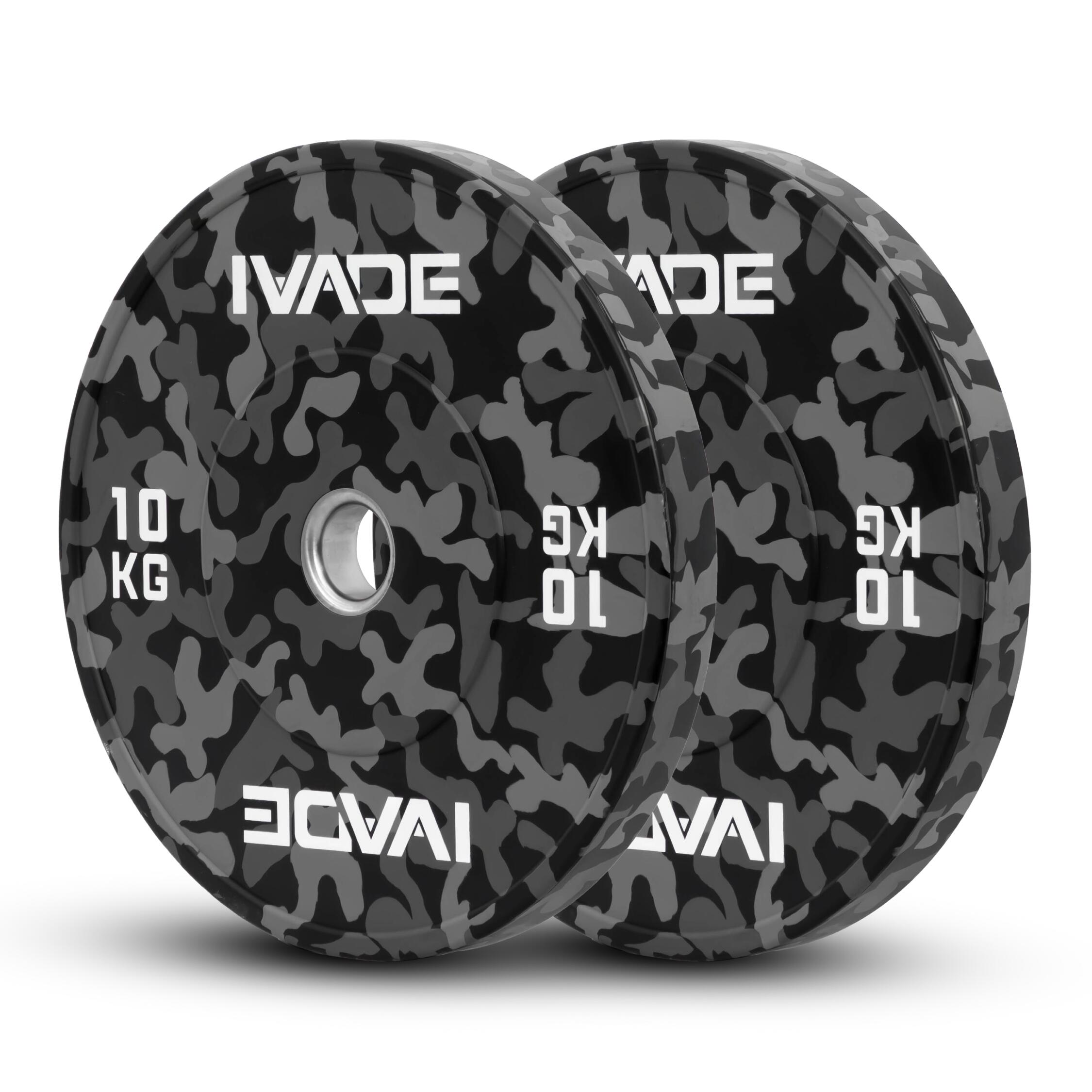 [PRE-ORDER 30 DAYS] FB Bumper Plate 10KG x 2 (2-Inch Hole) FB Series - IRONTEC