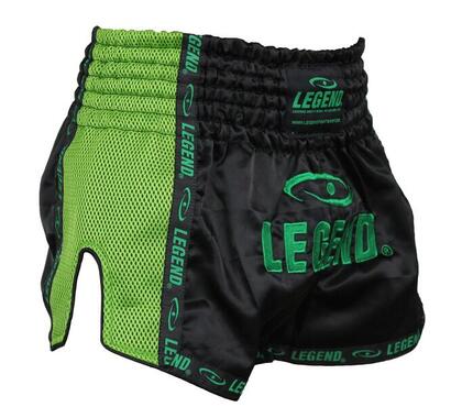 Kickboxing Shorts Enfants/Adultes Vert Mesh