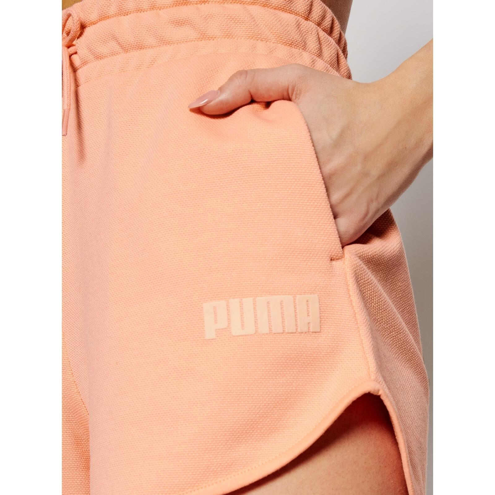 Pantalones cortos Puma Basics 4", Rosado, Mujer 4/4