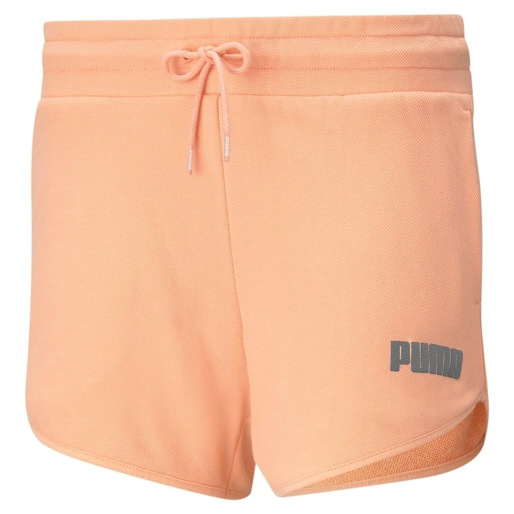Pantalones cortos Puma Basics 4", Rosado, Mujer 1/4