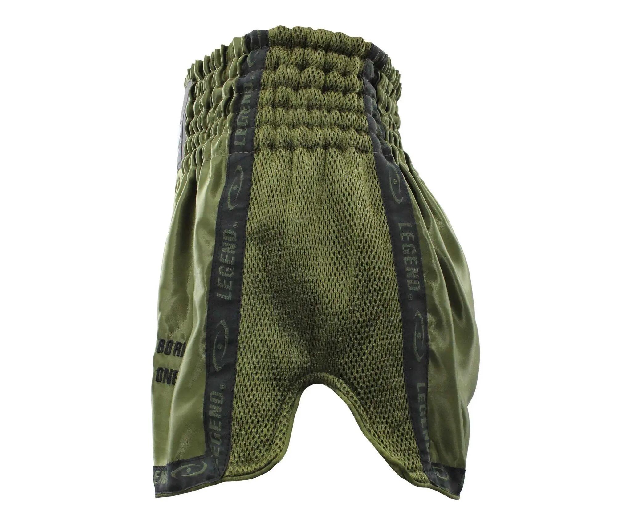 Kickboxing Shorts Vert Armée Enfants/Adultes 5/5