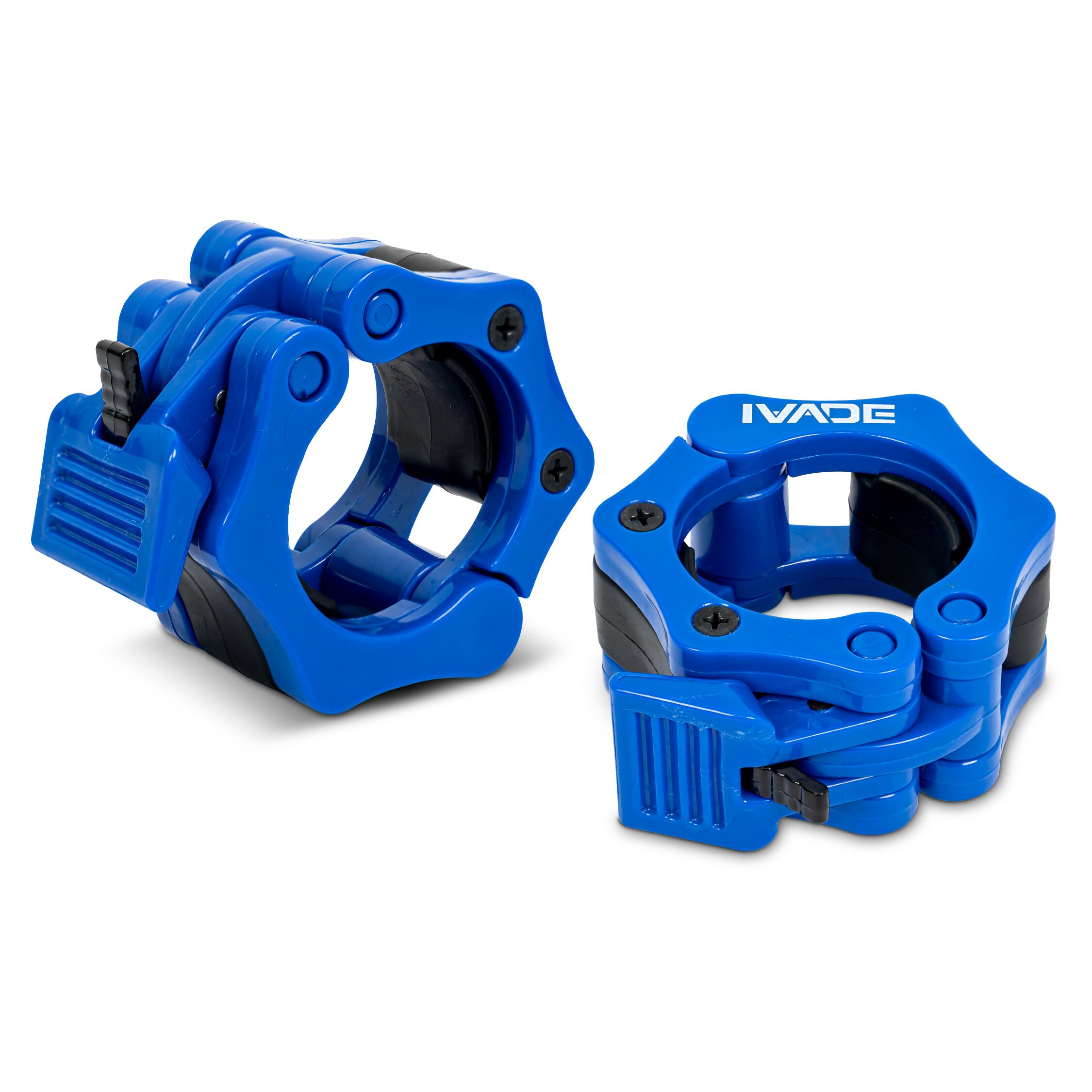 Lock Jaw Olympic Collar 2-Inch (Blue) x 2 pcs - IRONTEC