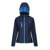 Chaqueta Softshell Venturer Membrana de 3 Capas para Mujer Marino, Azul Francés