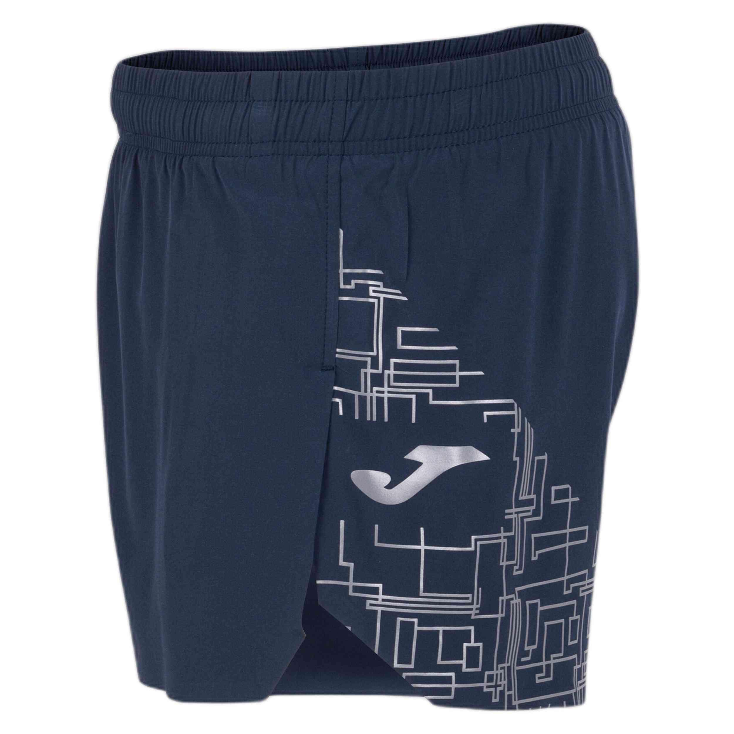 Calções Running Homem Joma Elite VIII Azul Marinho 5/5