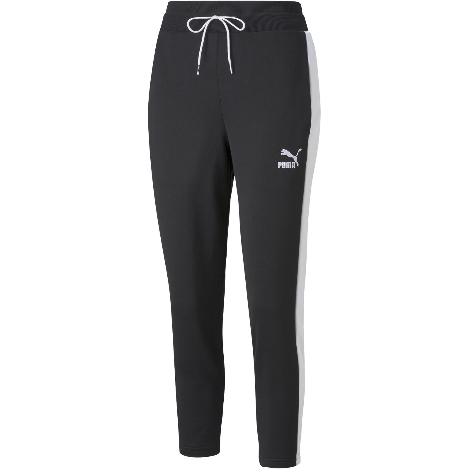 Puma - Pantalon Puma Iconic Cigarette, Noir, Femmes - Pantalons - Noir - 40 M - Decathlon