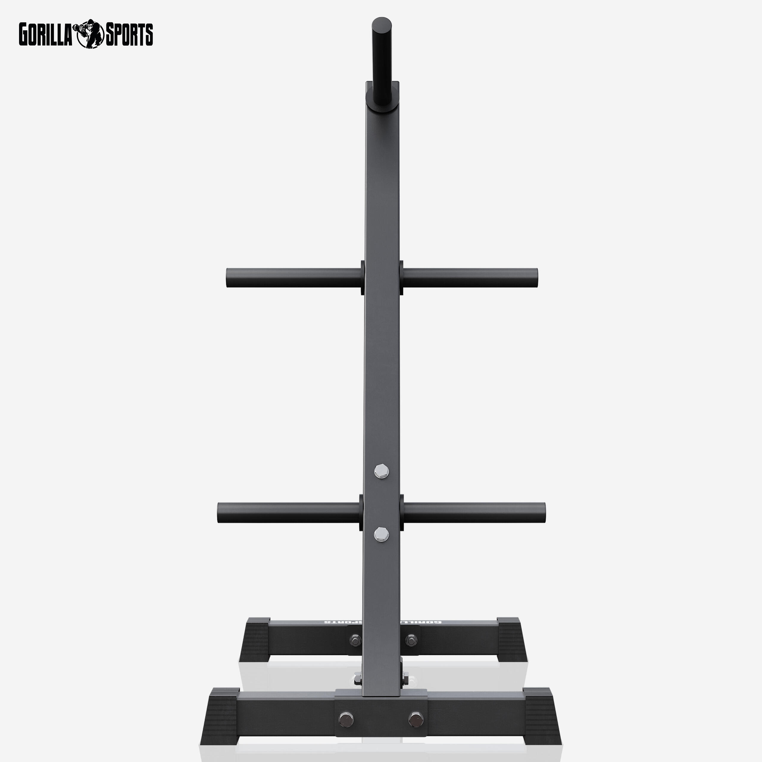Rack para Discos Gorilla Sports Negro Diámetro 30/31 mm 7/7
