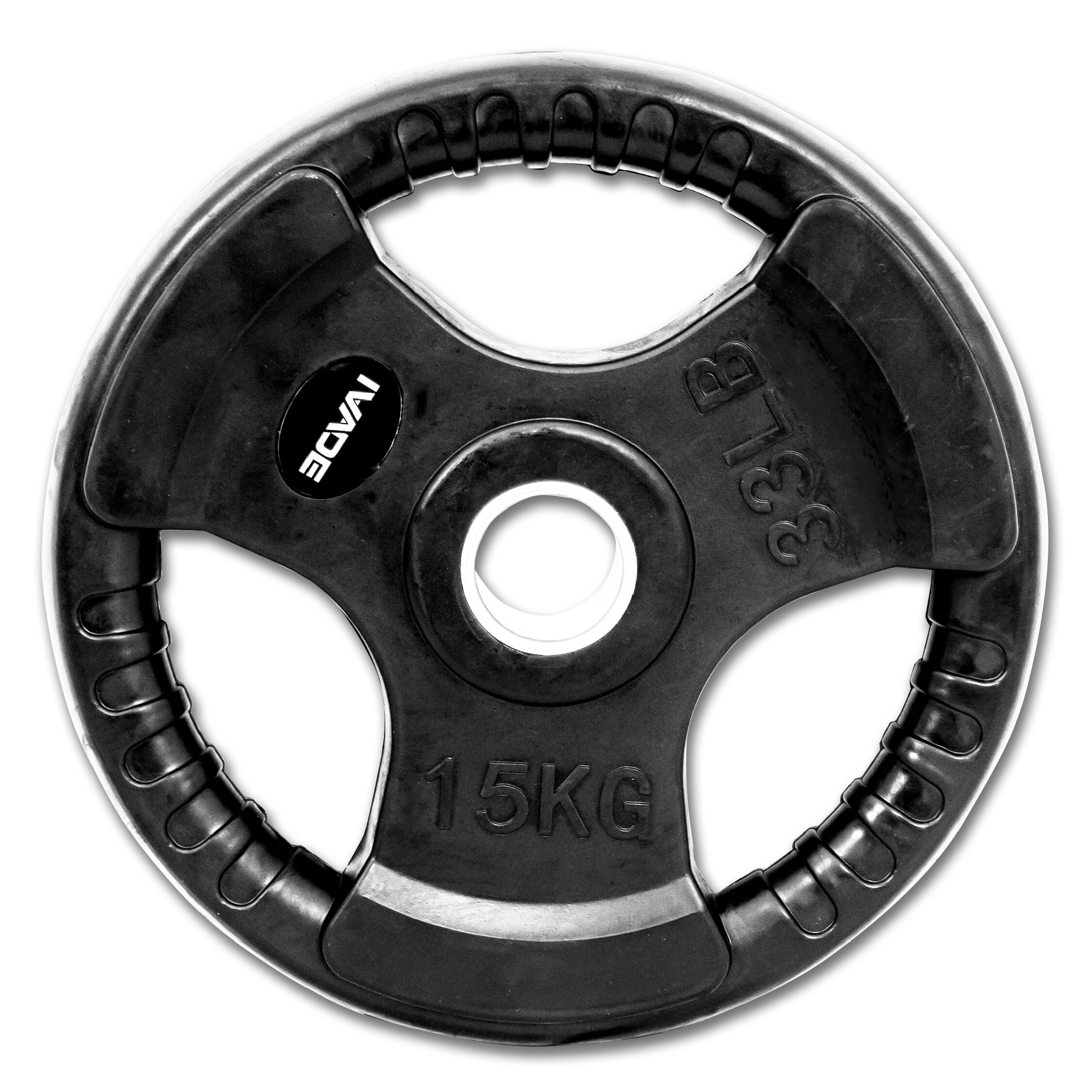 Rubber Coated Weight Plate 25KG x 1 (2-Inch Hole) HD Series - IRONTEC