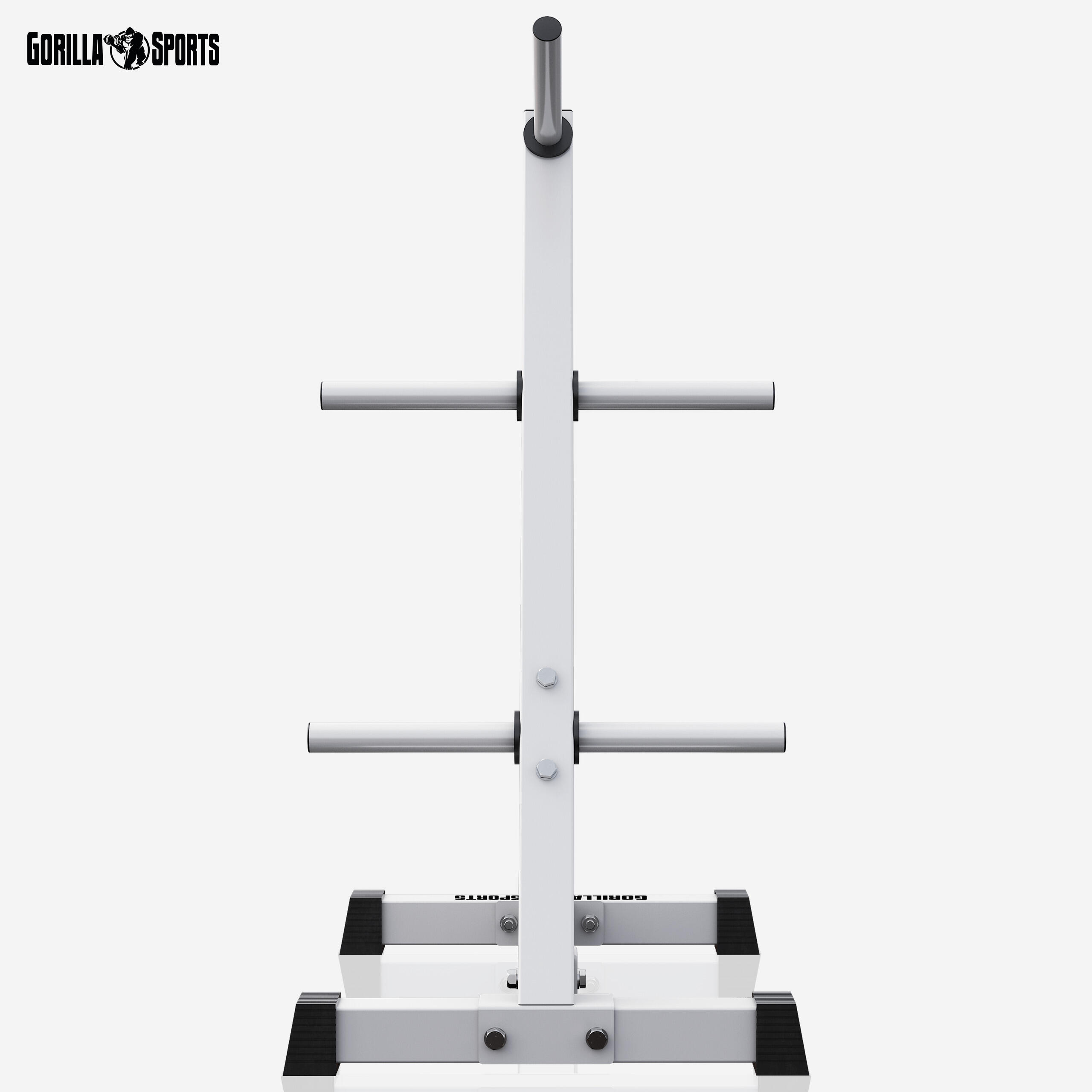 RACK DE RANGEMENT POUR DISQUES 31 MM | MUSCULATION | COULEUR NOIR OU BLANC 7/7