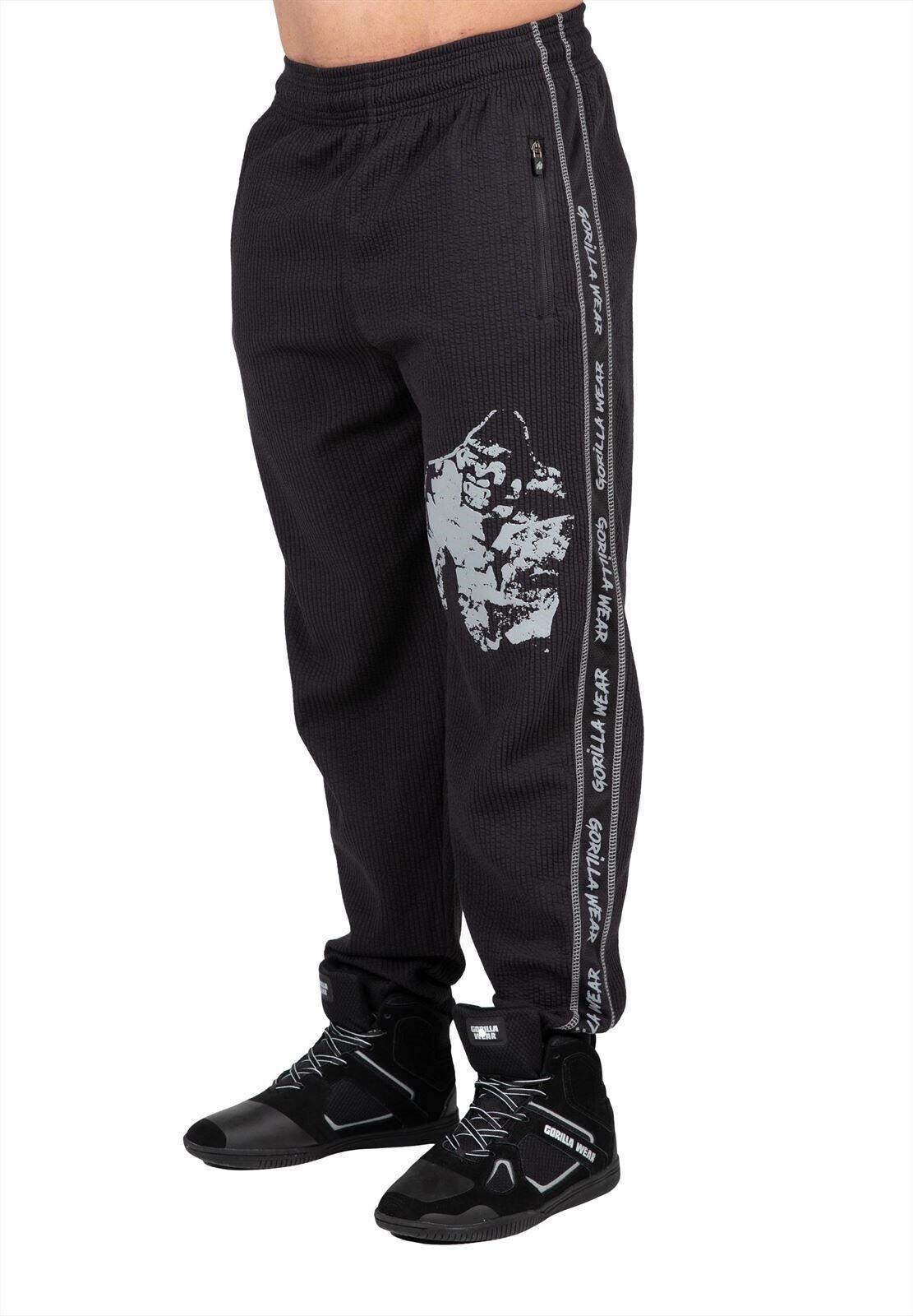 Buffalo Allenamento vecchia scuola Pantaloni - Nero/Grau 5/7