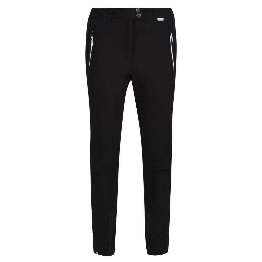 Womens/Ladies Mountain Hiking Trousers (Black)