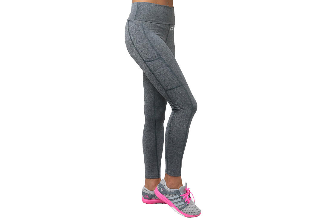 Legging pour femmes GymHero Leggins PUSHUP-GREY 3/4