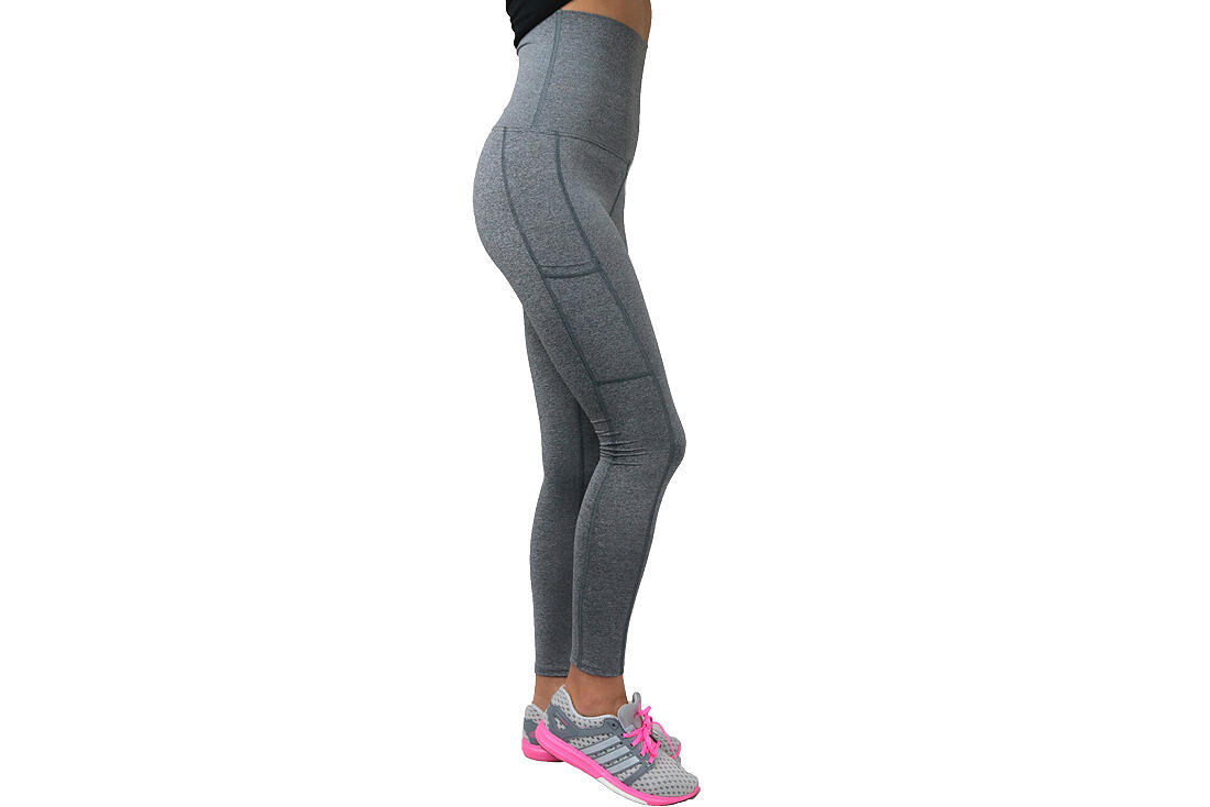 Legging pour femmes GymHero Leggins PUSHUP-GREY 2/4