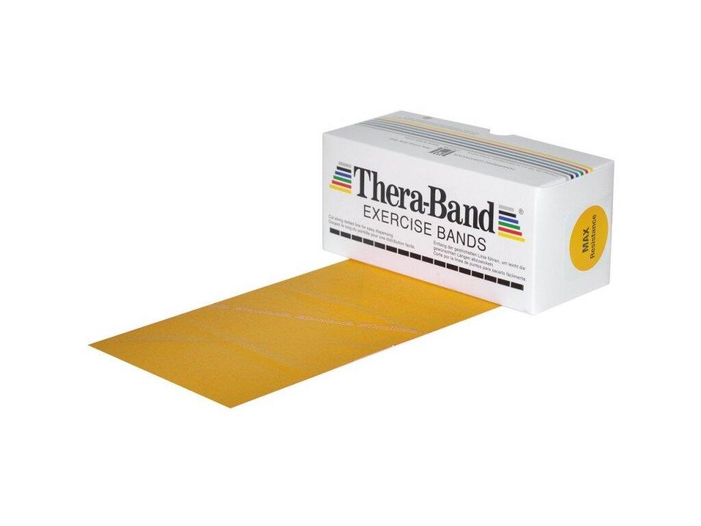 THERABAND Posilovací guma 5,5 m, zlatá, max. silná