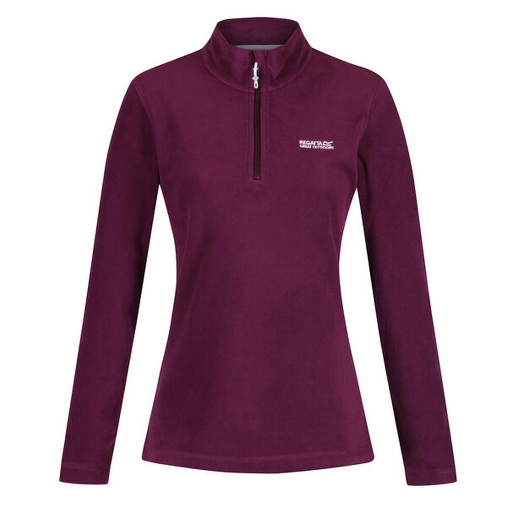 REGATTA Womens/Ladies Fleece Top (Prune)