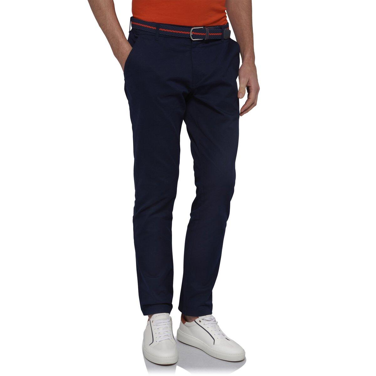 Pantalon chino Roland-Garros homme - bleu marine 4/5