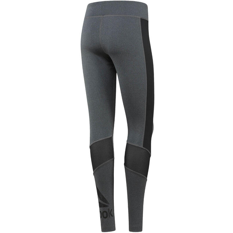 Colanti femei Reebok Fitness Wor Big Logo, Gri