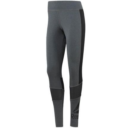 Leggings Reebok Fitness Wor Big Logo, Gris, Femmes