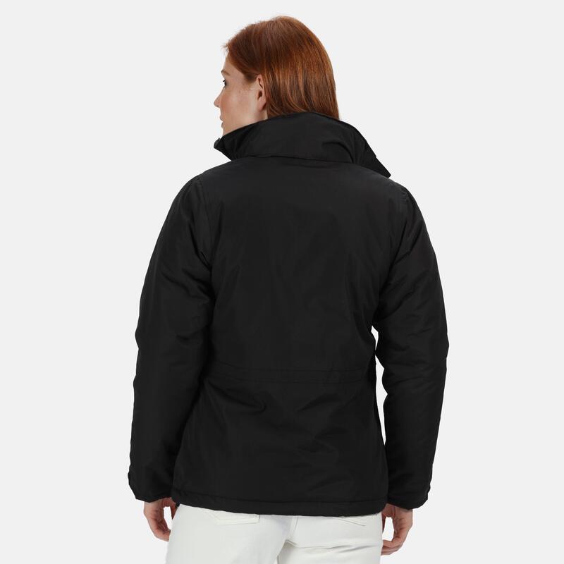 Chaqueta impermeable y resistente al viento modelo Beauford para mujer Negro