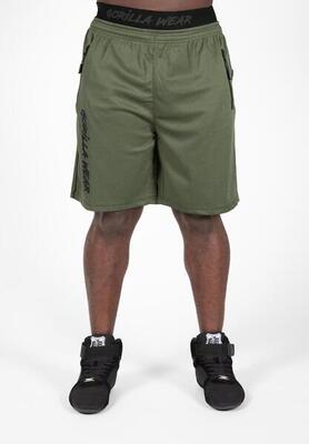 Mercury mesh shorts dark green/black