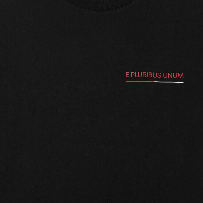 Zwart E Pluribus Unum T‑Shirt 2/3
