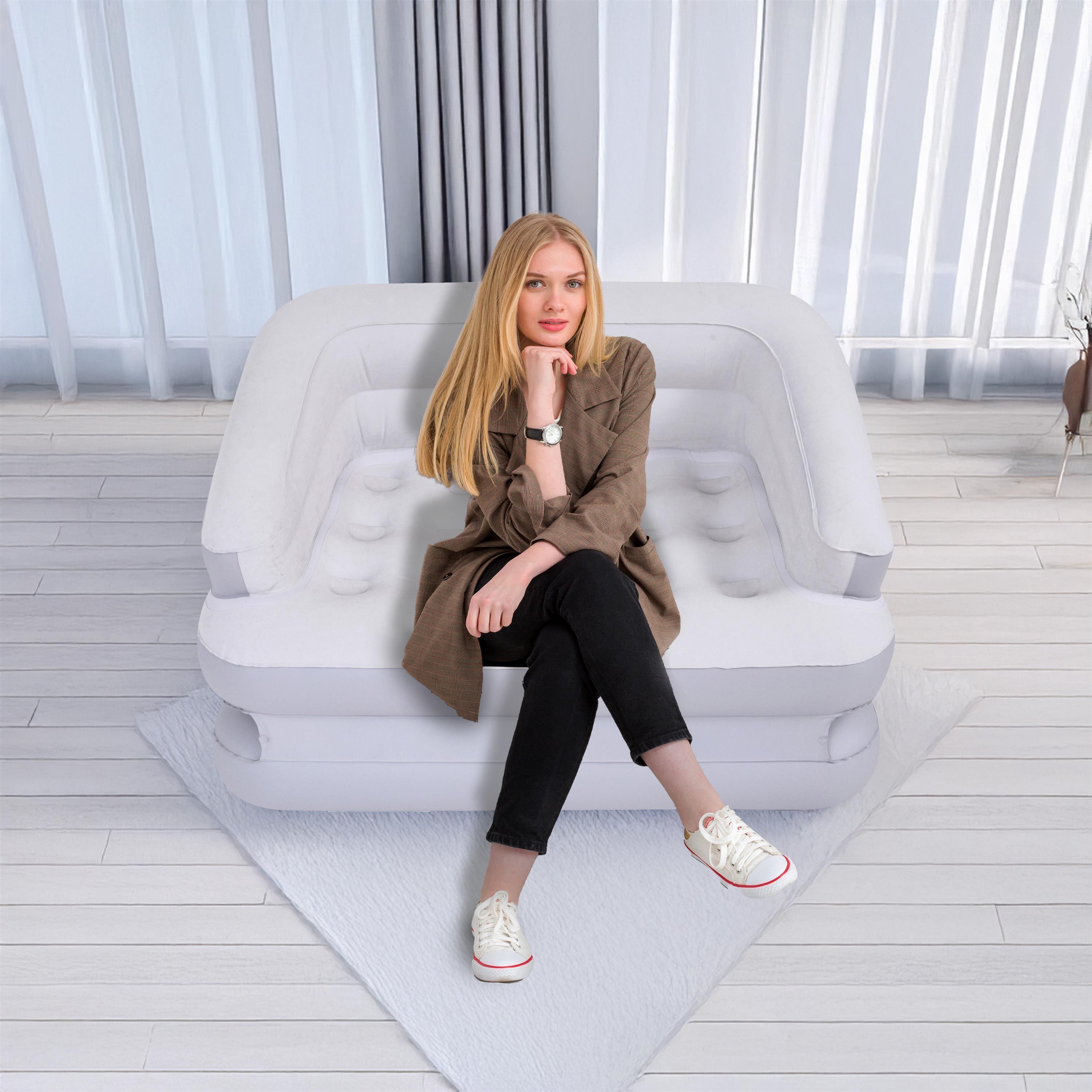 Nafukovací pohovka AVENLI Sofa bed 198 x 138 x 62 cm 2/7